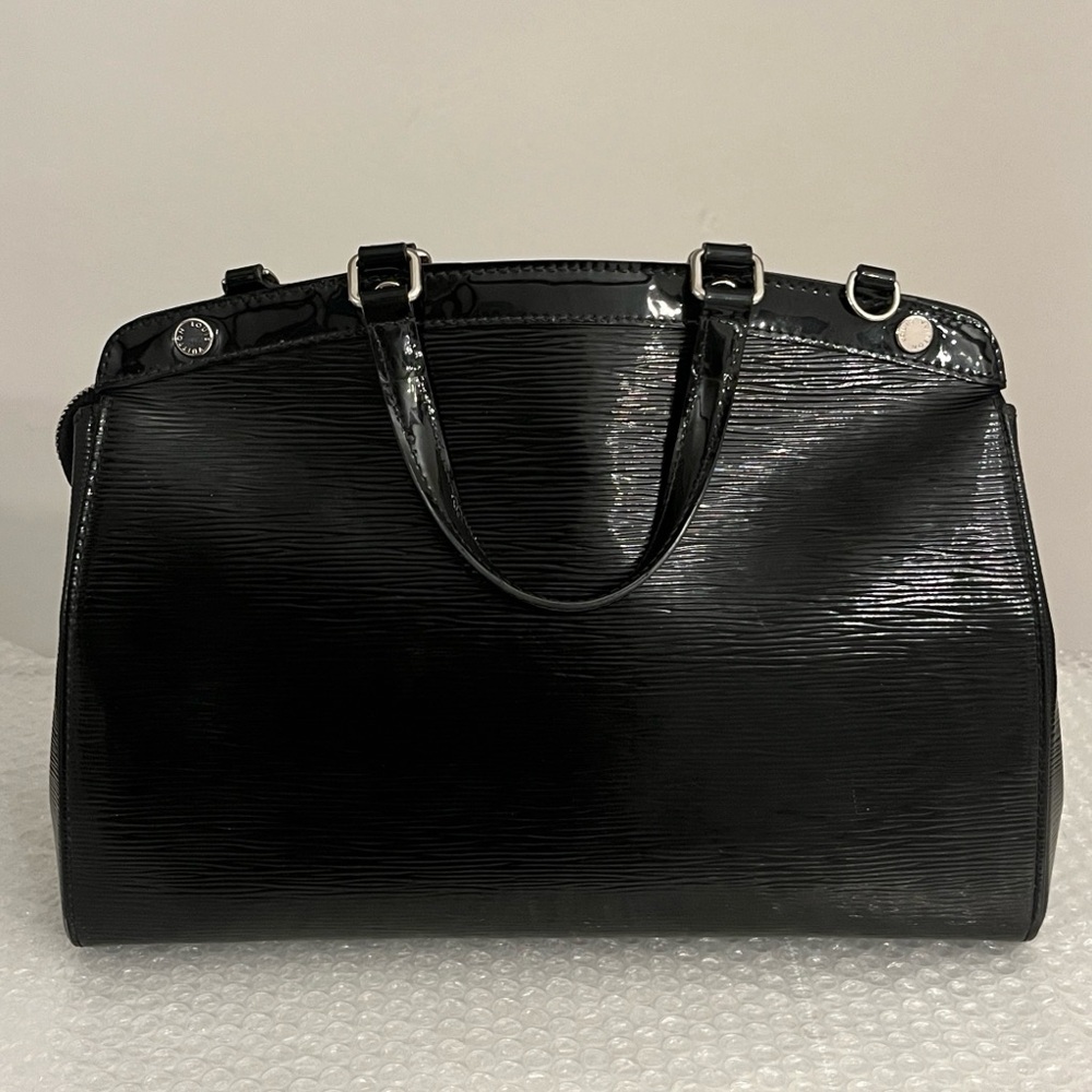 LV Black Epi Leather “Brea” Satchel